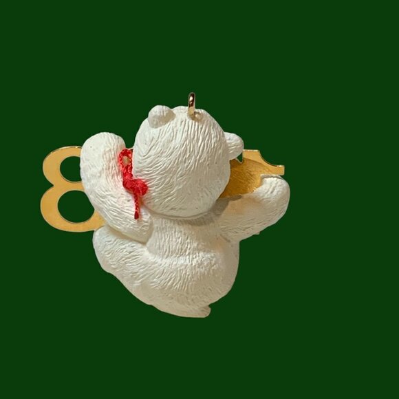 Hallmark Keepsake 1998 Fabulous Decade Series Ornament White Polar Bear 108C - Picture 6 of 6